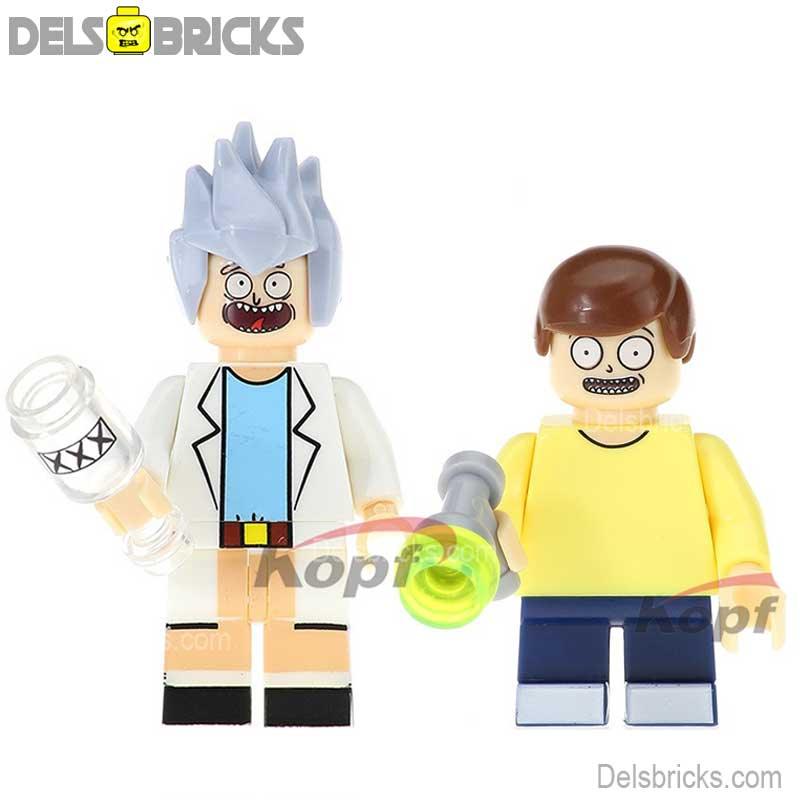 Rick & Morty Lego Minifigures Custom toys