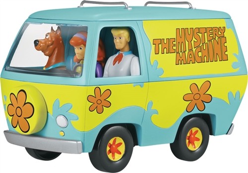 Revell Monogram 1771 1/20 Scooby Doo The Mystery Machine w/Figures (Snap)