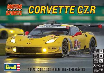 Revell Monogram 4304 1/25 Corvette C7R Race Car