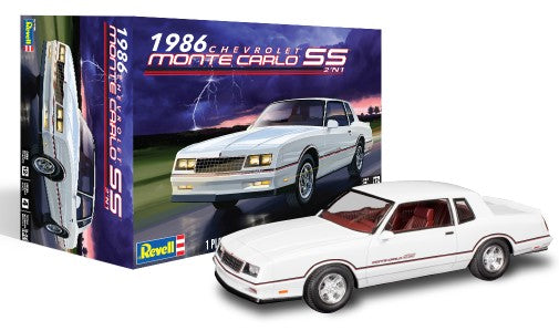 Revell Monogram 4496 1/24 1986 Chevrolet Monte Carlo SS (2 in 1)
