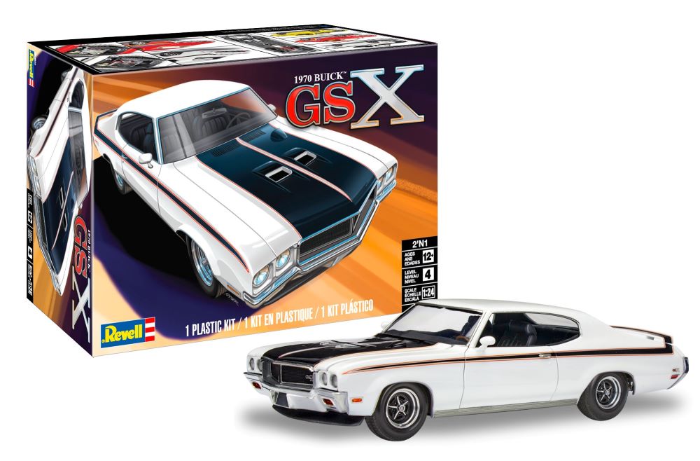 Revell 4522 1/24 1970 Buick GSX (2 in 1)