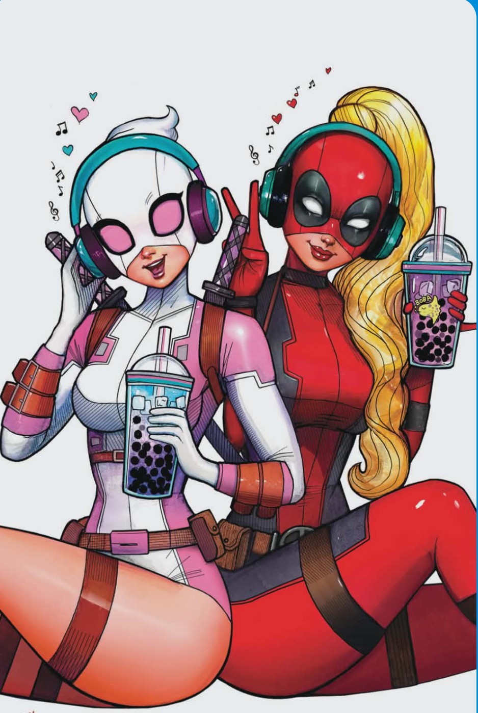 Wade Wilson : Deadpool #1 Alpha exclusive Set. Art by Nathan Szerdy