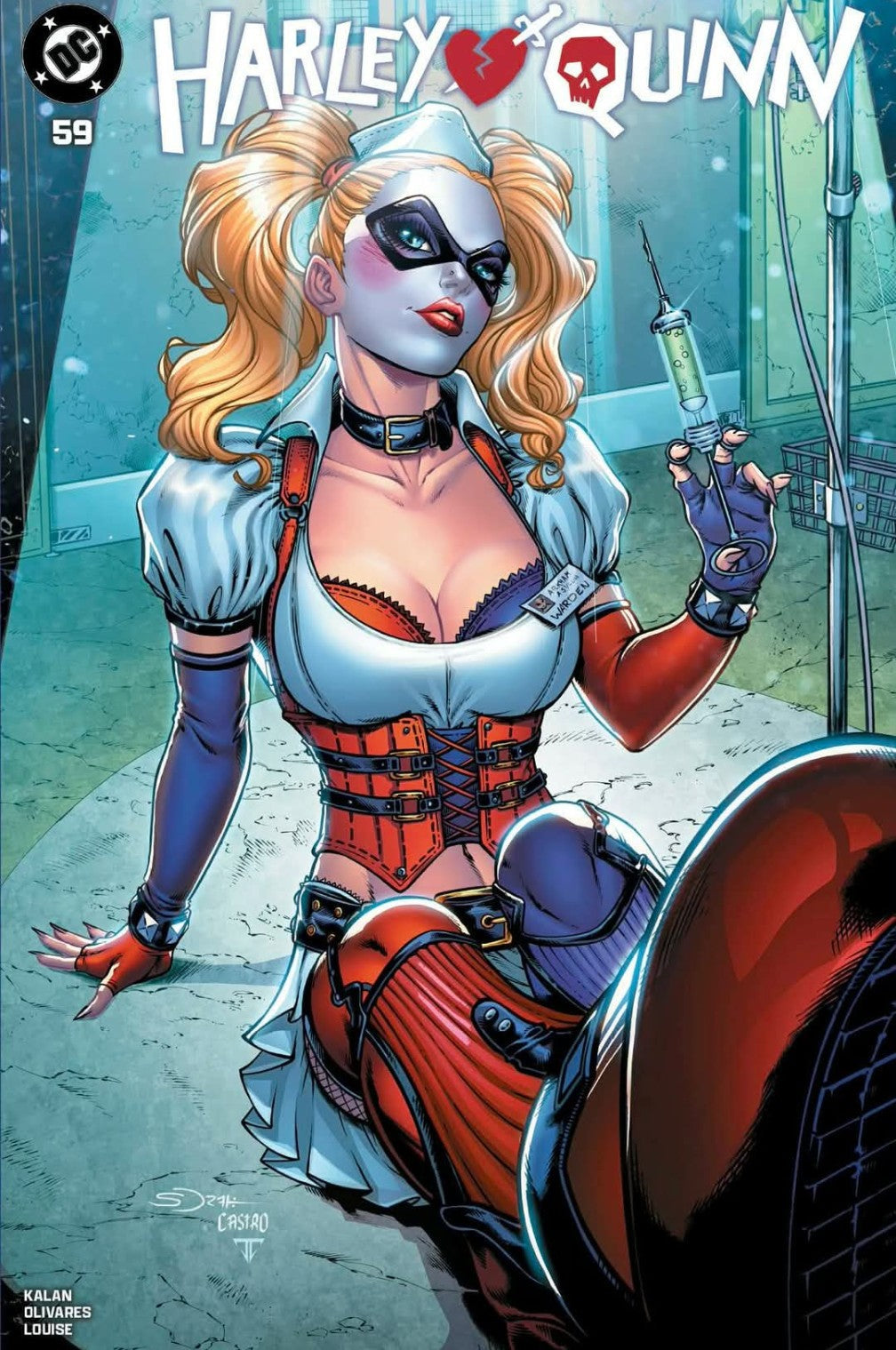 Harley Quinn #59  art by Sorah Suhng trade variant