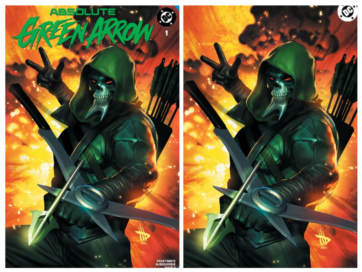 Absolute Green Arrow #1 Alpha Exclusives David Wilkins Pre-order set