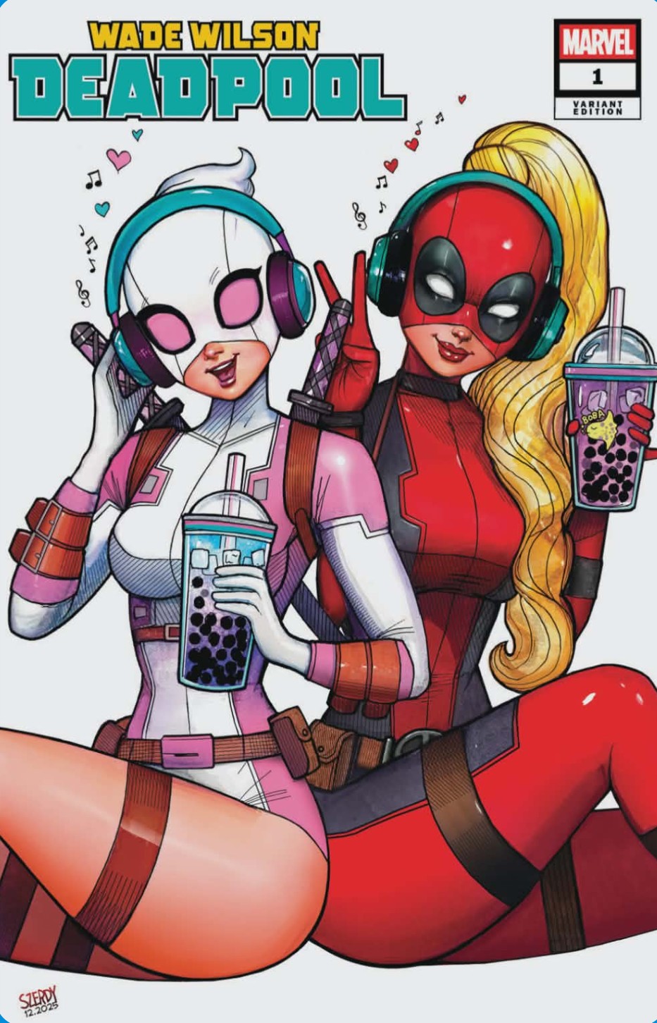 Wade Wilson : Deadpool #1 Alpha exclusive. Art by Nathan Szerdy