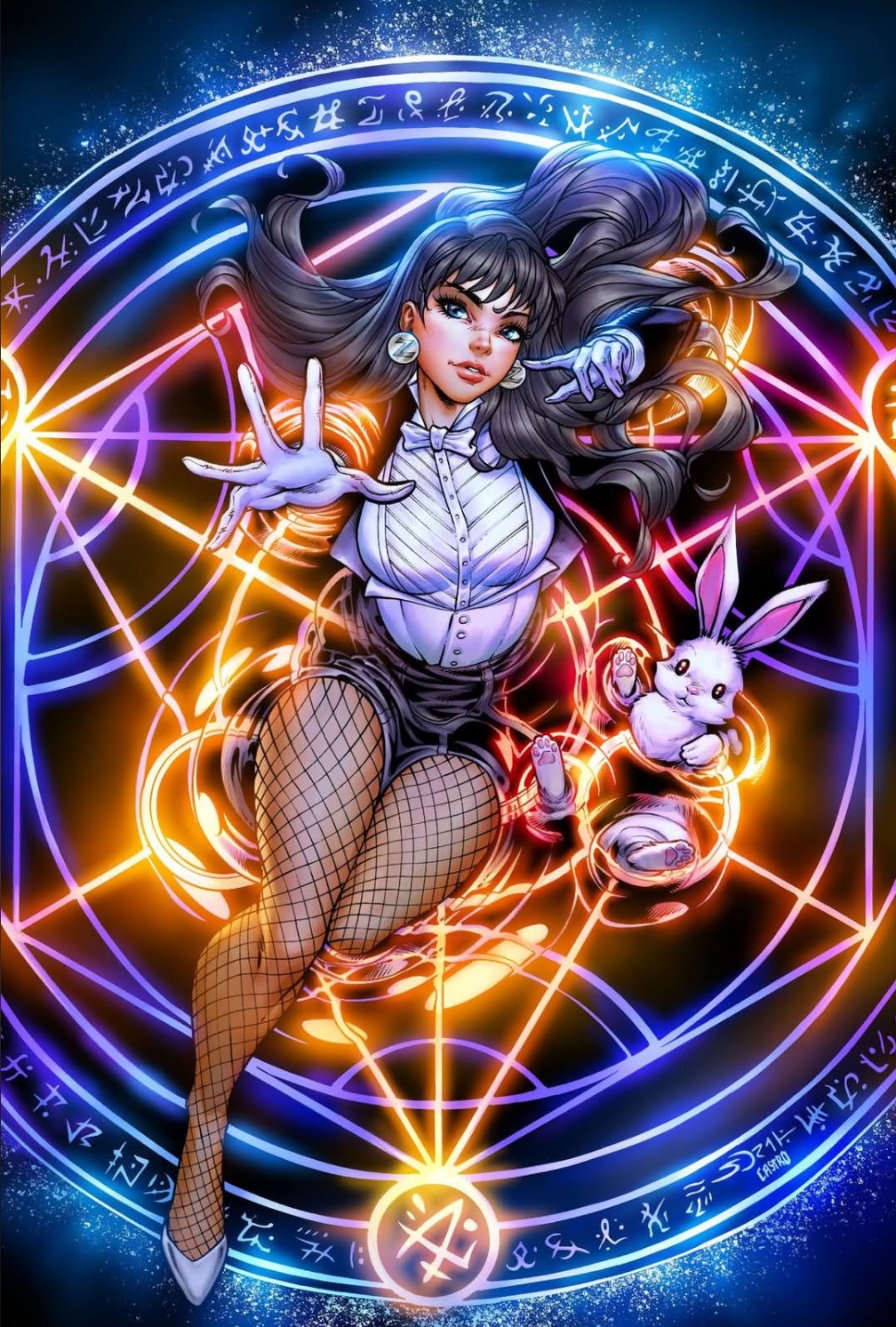 Zatanna #1 art by Sorah Suhng Pre-order virgin foil variant