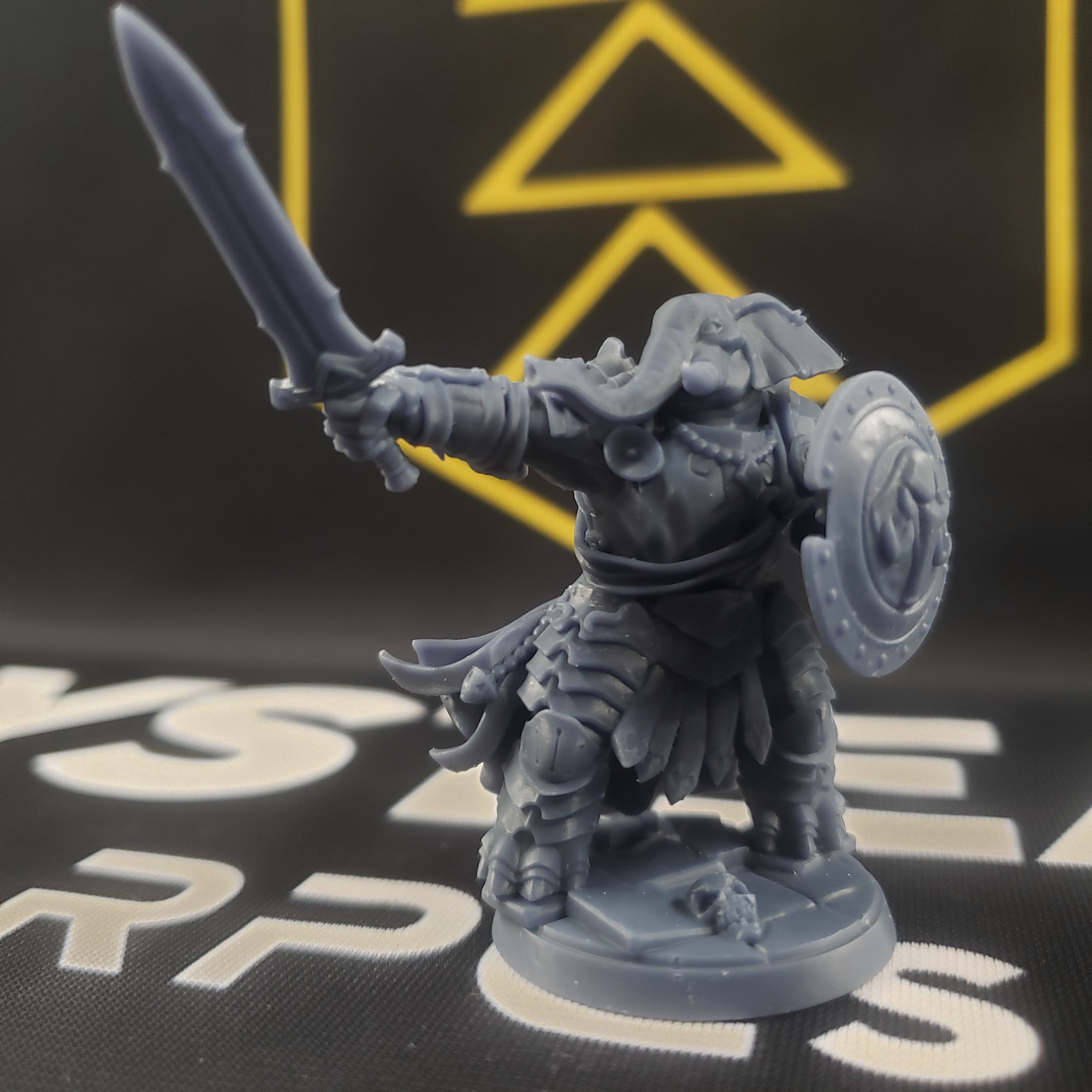 Ivory Sentinel - Sculpt E (Female Loxodon Warrior)