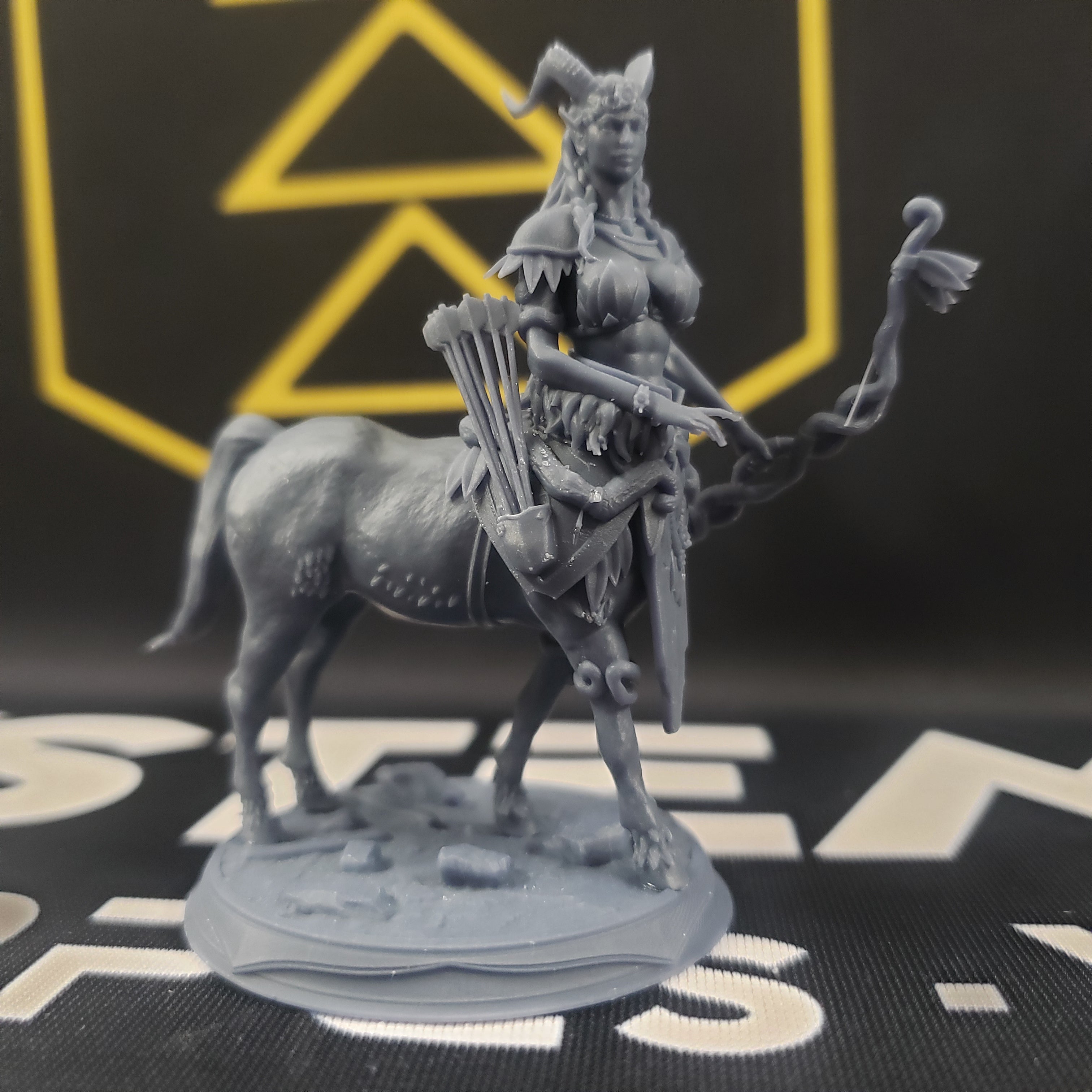 Tanagor, Sentinel of the Woods (Female Dryad Centaur)