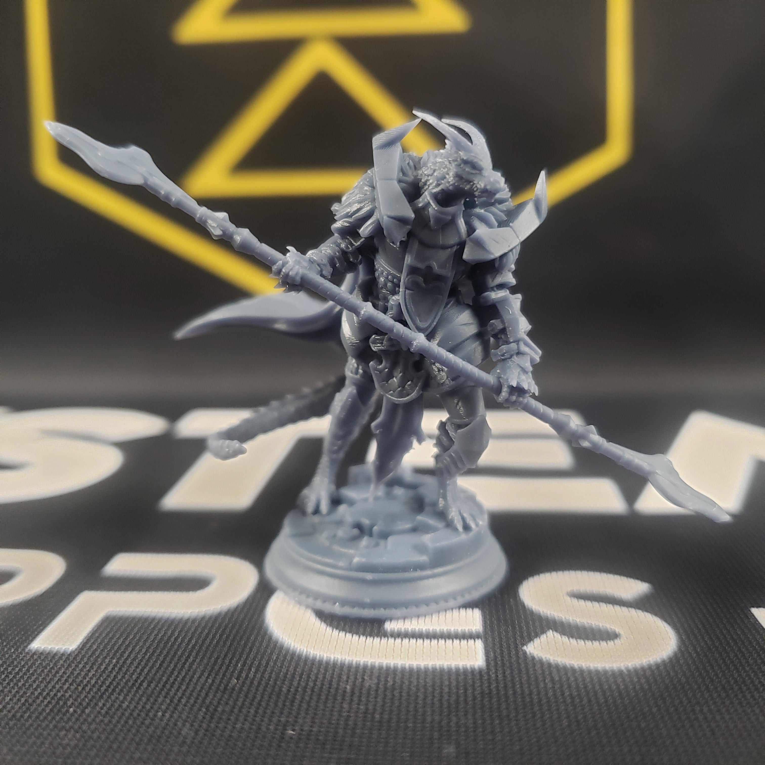 Apokris the Resolute, Silver Dragonkin Paladin (Male Dragonborn Paladin)