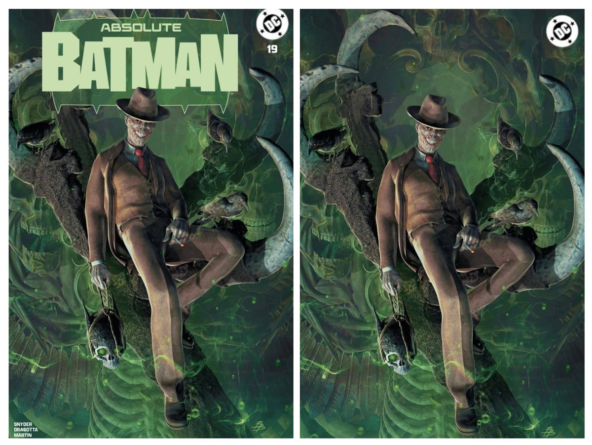 Absolute Batman #19 Bjorn Barends trade/ virgin  variant set Pre-order