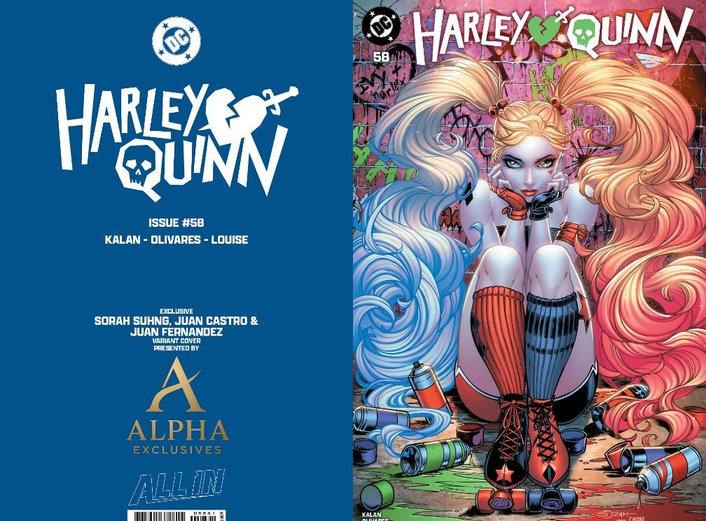 Harley Quinn #58 Sorah Suhng Alpha exclusive trade