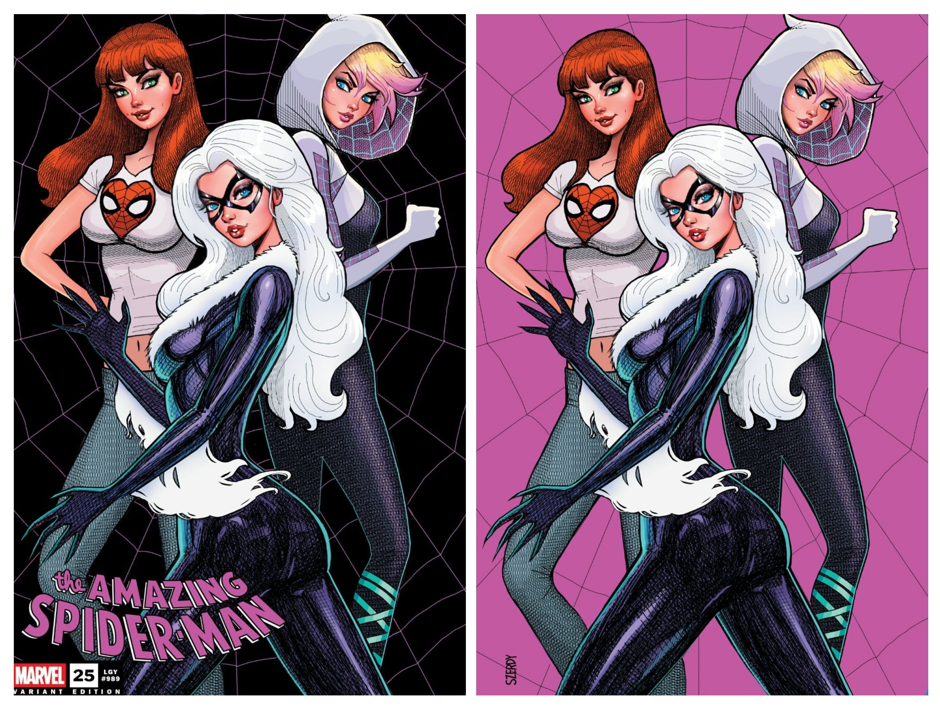 Amazing Spider-Man #25 Alpha Exclusives by Nathan Szerdy Pre-order Trade/virgin variant