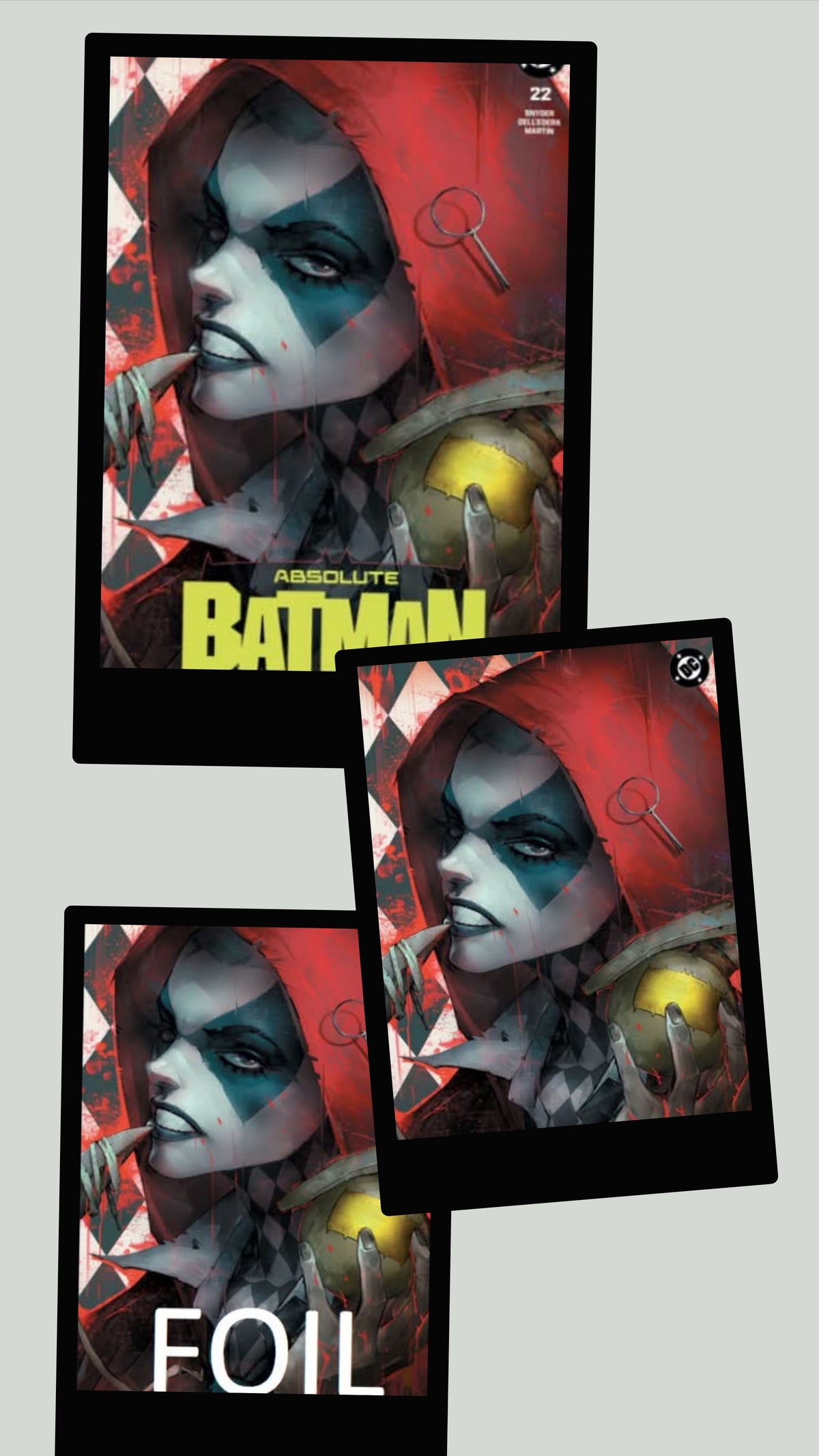 Absolute Batman 22 Ivan tao exclusive Master set