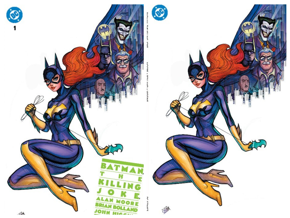 Killing Joke facsimile reprint Alpha exclusive Pre-order. Art by Nathan Szerdy set trade/ foil