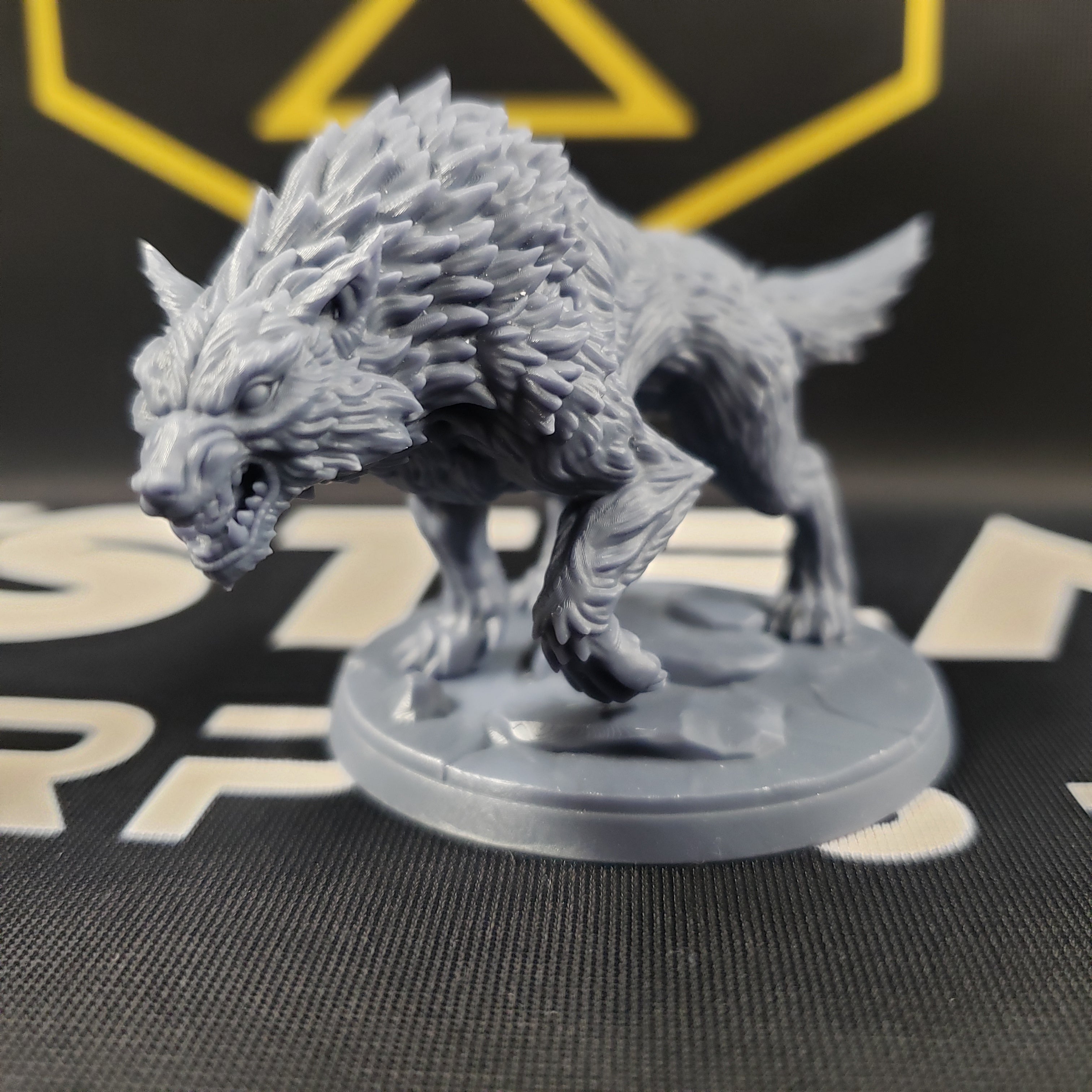 Orr'ug Wolf Rider: Sculpt B (Direwolf Orc Cavalry Unit or Wild)