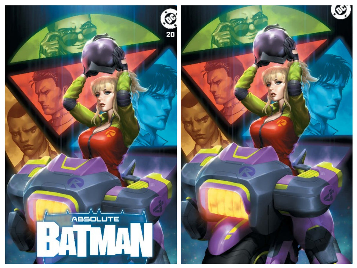 Absolute Batman 20 Kendrick lim (Kunkka) Alpha Exclusives 2 book set variant