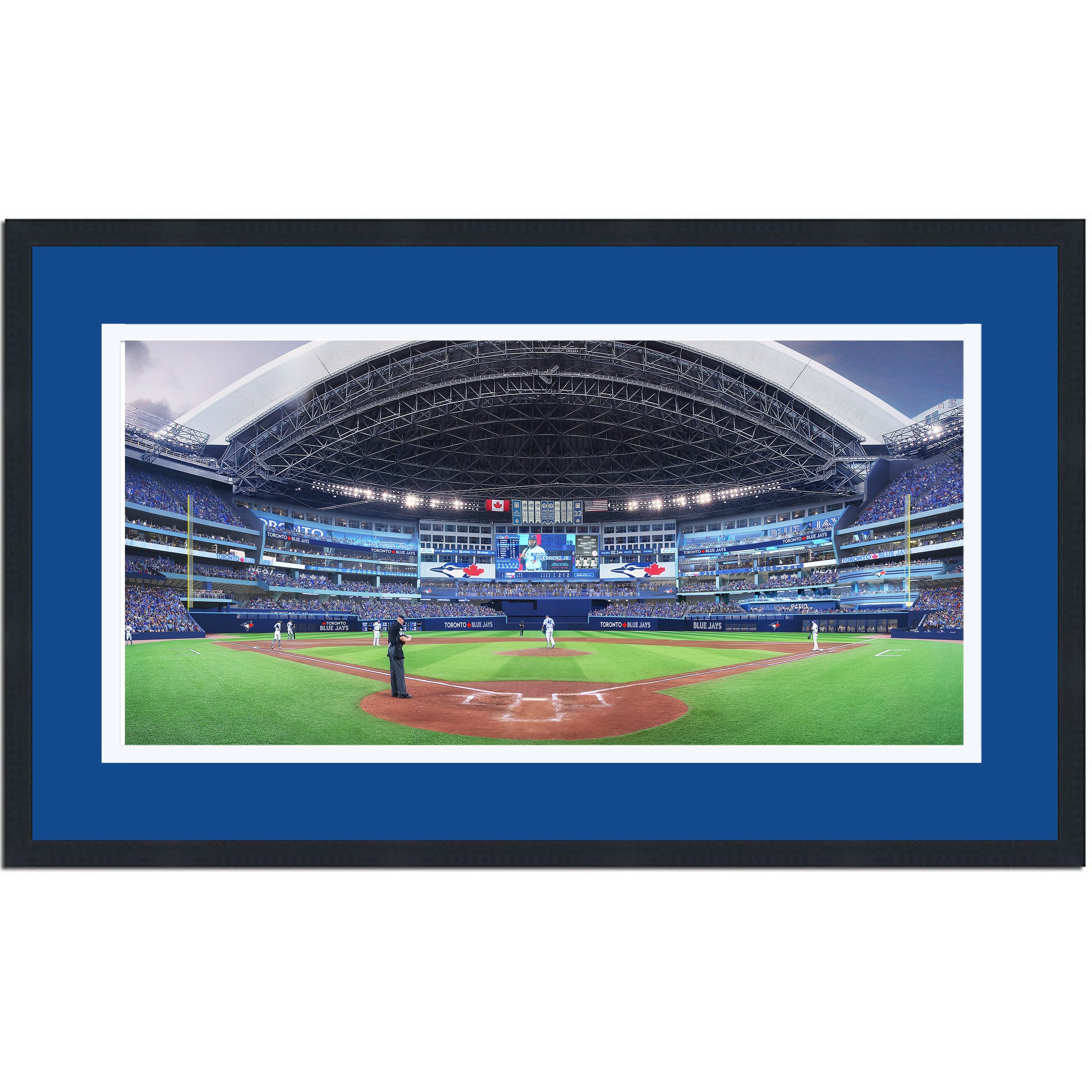 Framed Rogers Centre Toronto Blue Jays MLB 16x24 Baseball Photo Professionally Matted