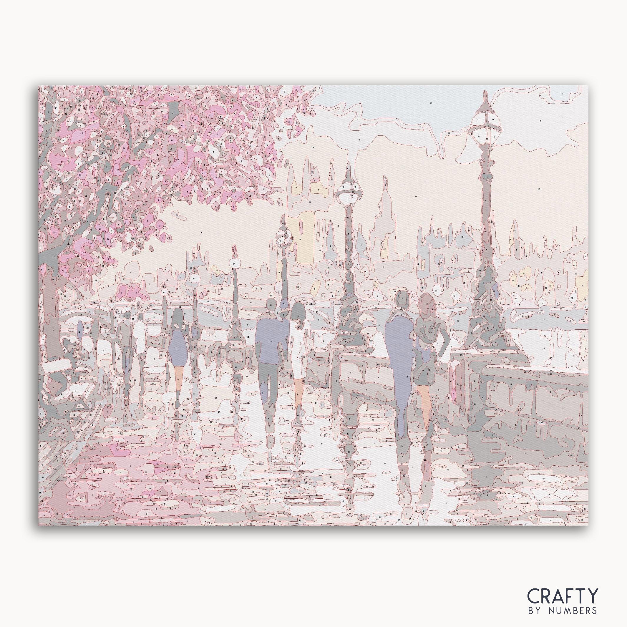 Romantic Raining Park London