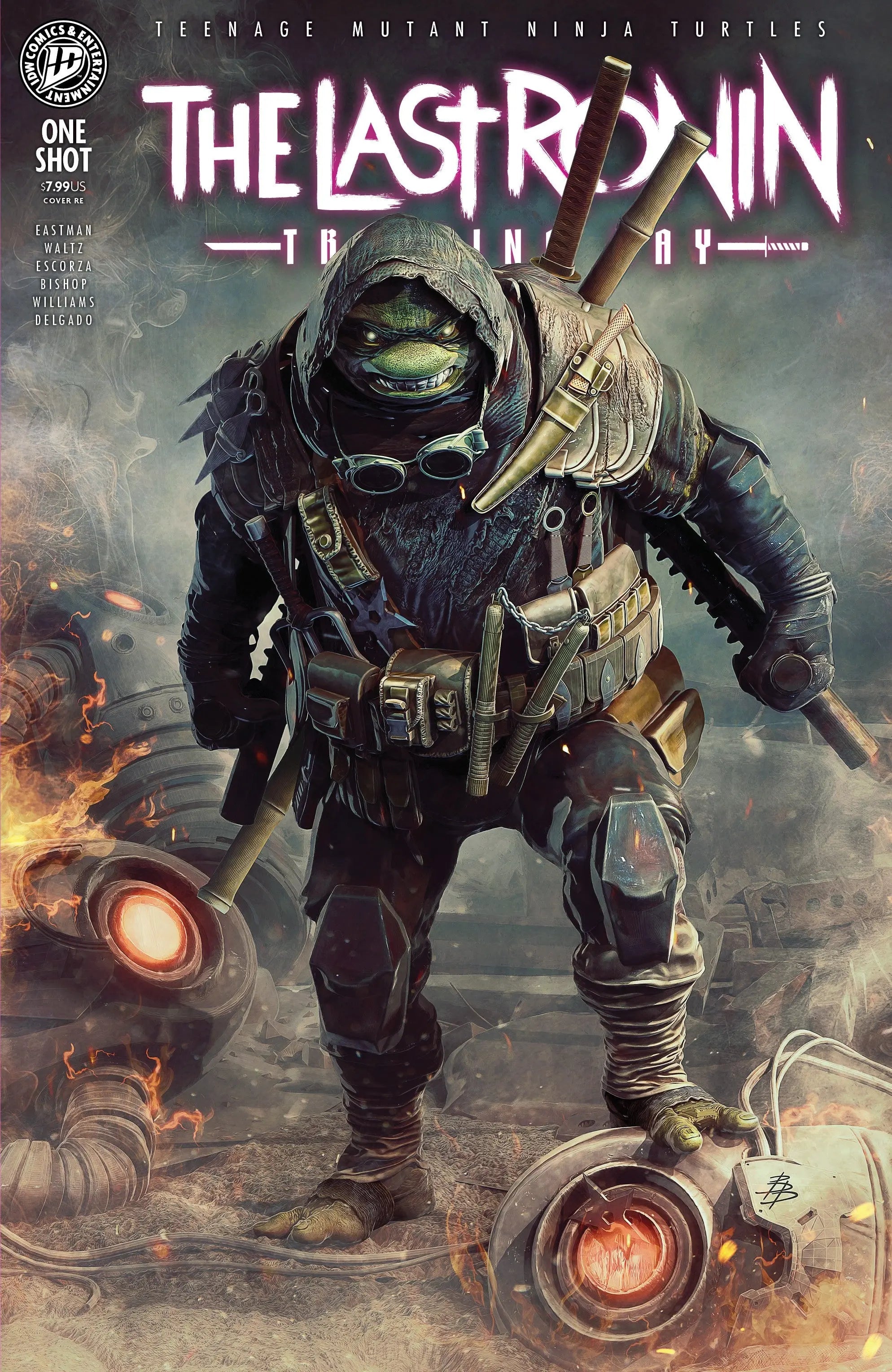 Teenage Mutant Ninja Turtles: The Last Ronin-Training Day - ECC Bjorn Barends Trade Variant