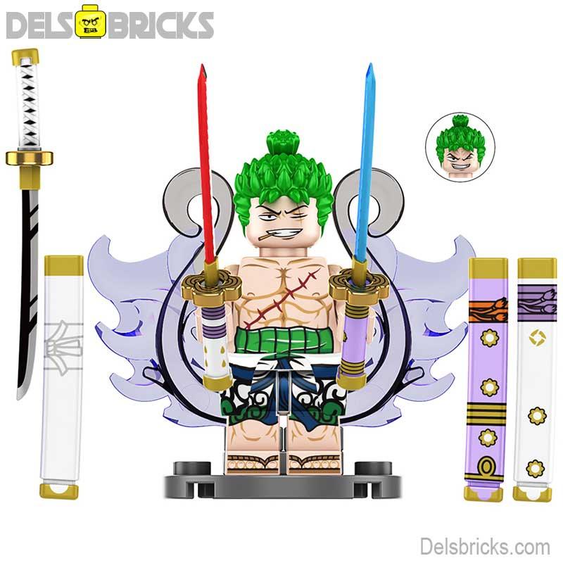 Roronoa Zoro from ONE PIECE Anime Lego Minifigures custom toys 11