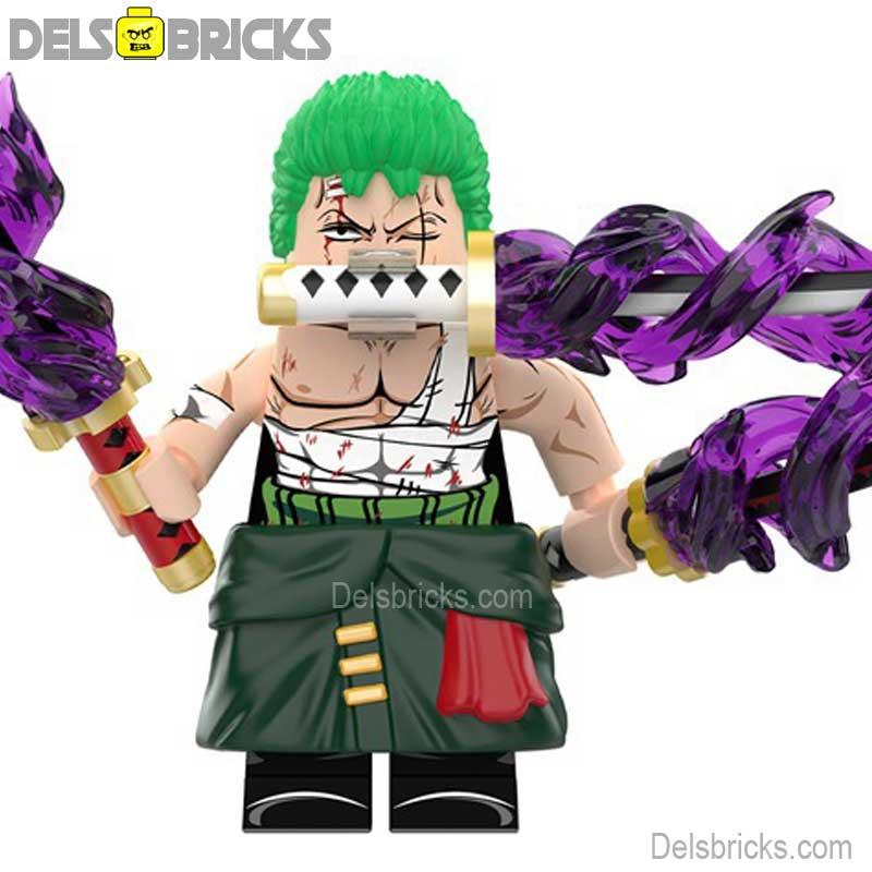 Roronoa Zoro from One Piece Lego Anime Minifigures Custom Toys 10