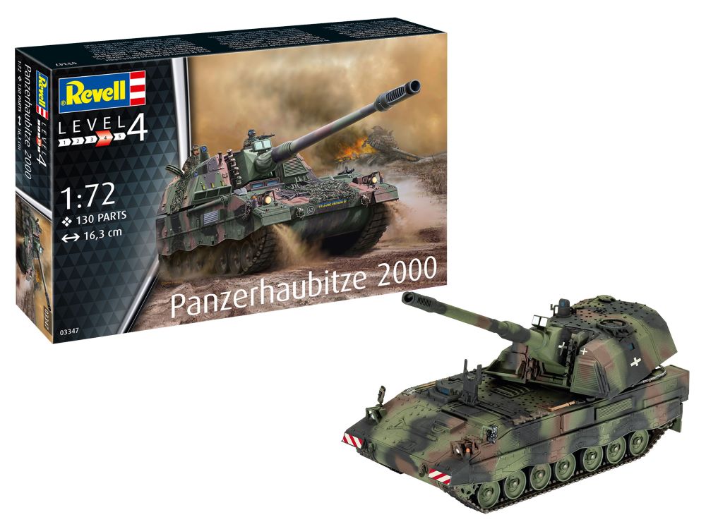 Revell 3347 1/72 Panzerhaubitze 2000 Tank