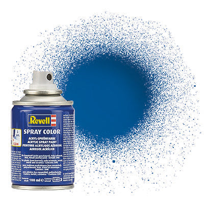 Revell 34152 100ml Acrylic Blue Gloss Spray (2/Bx)