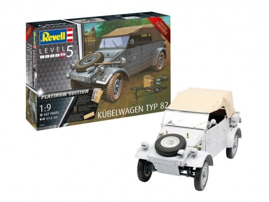 Revell 3500 1/9 Kubelwagen Type 82 Vehicle Platinum Limited Edition (D)
