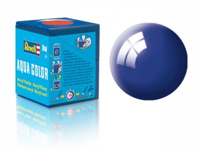 Revell 36151 18ml Bottle Acrylic Ultramarine-Blue Gloss (6/Bx)