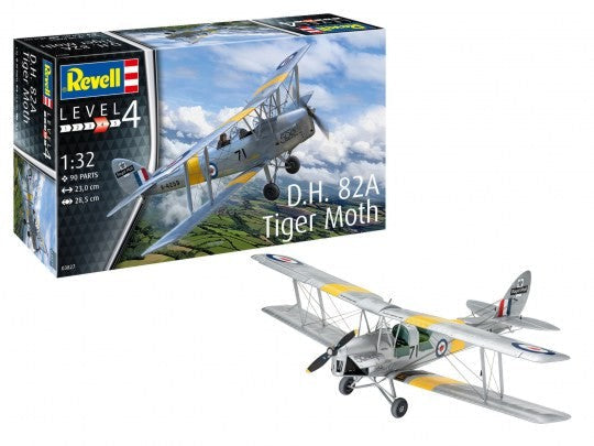 Revell 3827 1/32 DH82A Tiger Moth BiPlane