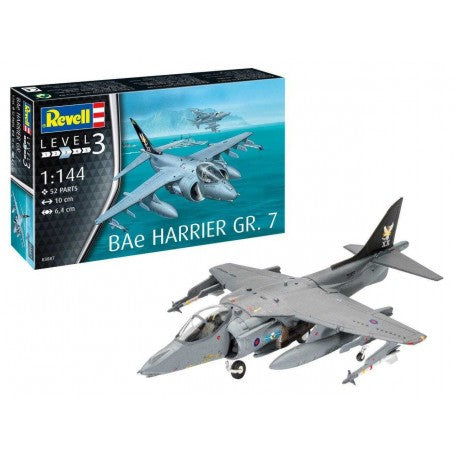 Revell 3887 1/144 BAe Harrier GR7 Aircraft