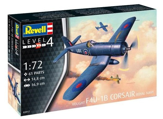 Revell 3917 1/72 F4U1B Corsair Royal Navy Fighter