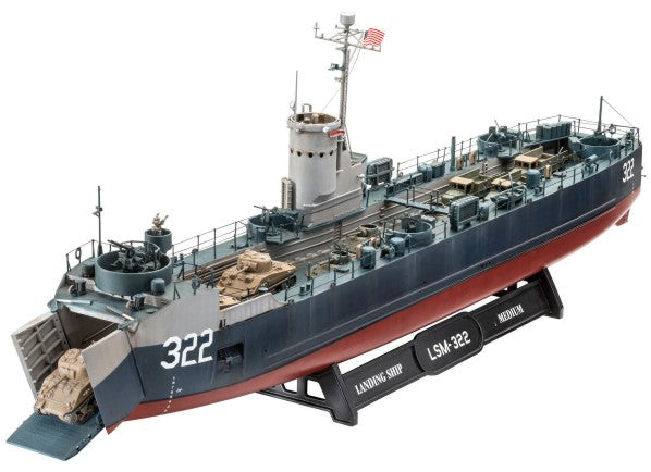Revell 5169 1/144 US Navy Landing Ship Medium w/Bofors 40mm Gun