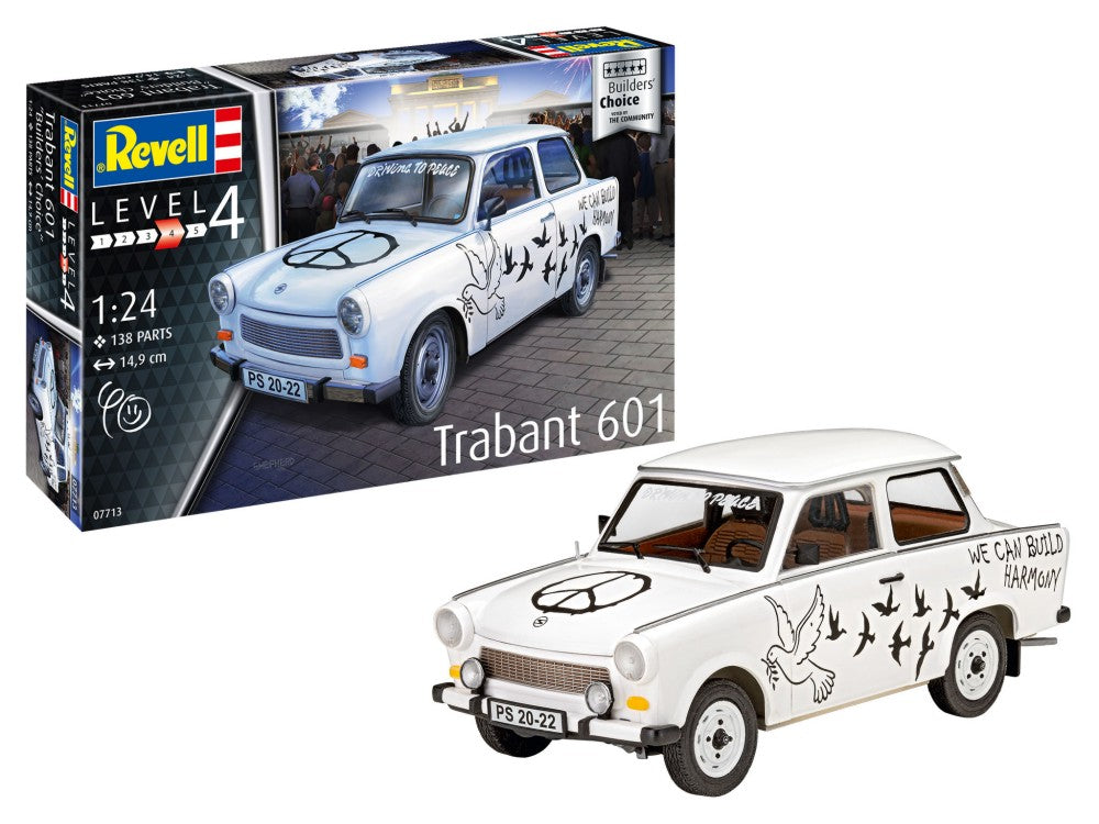 Revell 7713 1/24 Trabant 601 Car