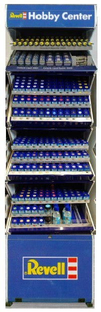 Revell A Aqua (Acrylic) Paints w/Glues Deal with Free Rack (88 colors, glues, mi