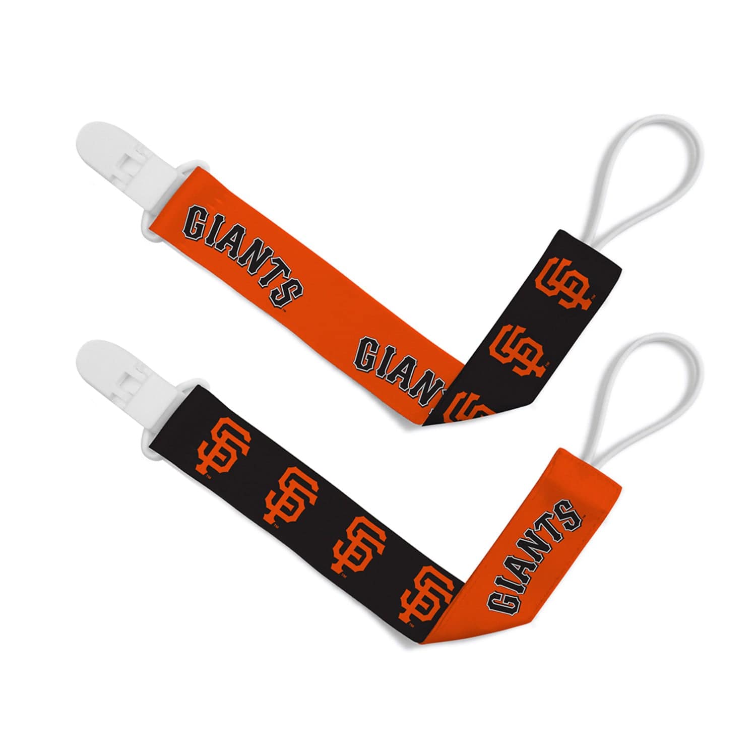 San Francisco Giants - Pacifier Clip 2-Pack