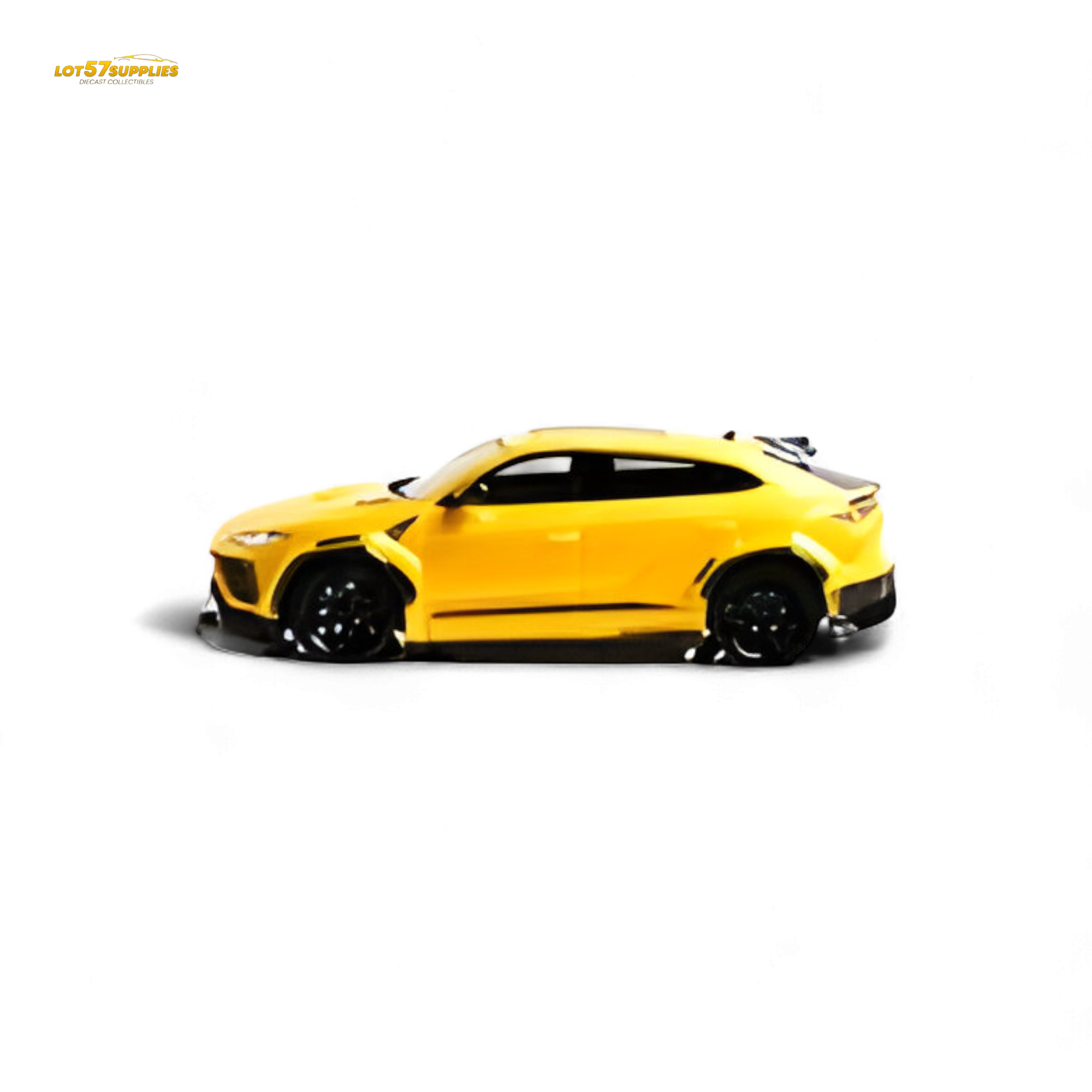Flame Lamborghini Urus LBWK Giallo Auge Yellow Resin 1:64
