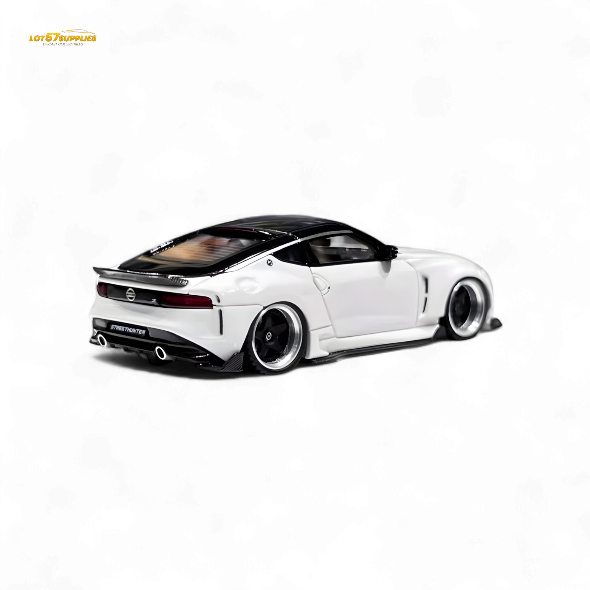 Error404 Nissan 400Z White Limited to 499 Units 1:64 Resin Model