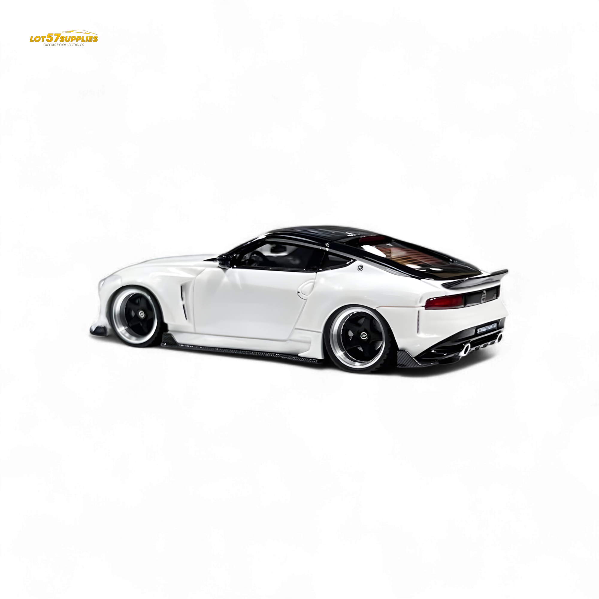 Error404 Nissan 400Z White Limited to 499 Units 1:64 Resin Model
