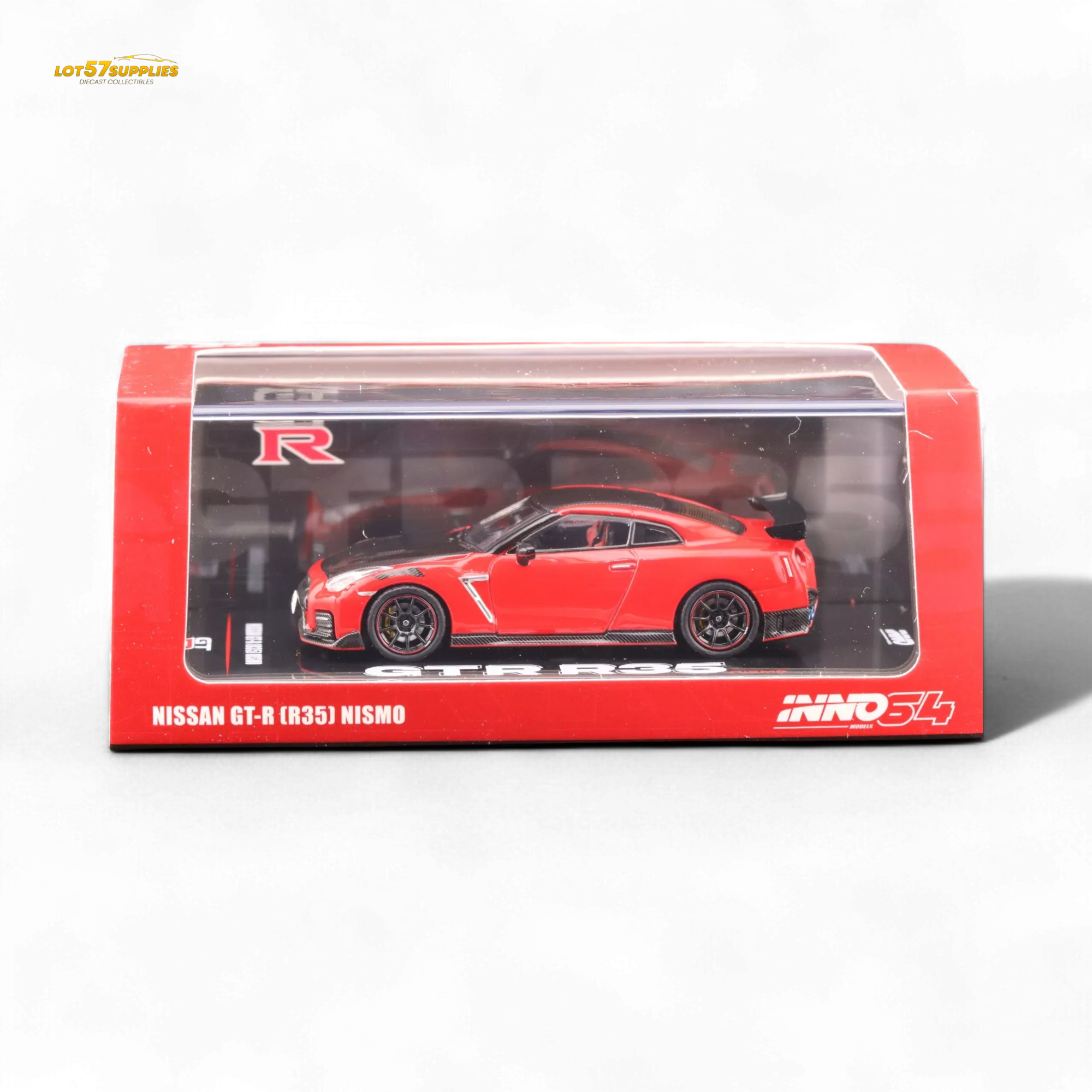 Inno64 NISSAN GT-R (R35) NISMO Red 1:64