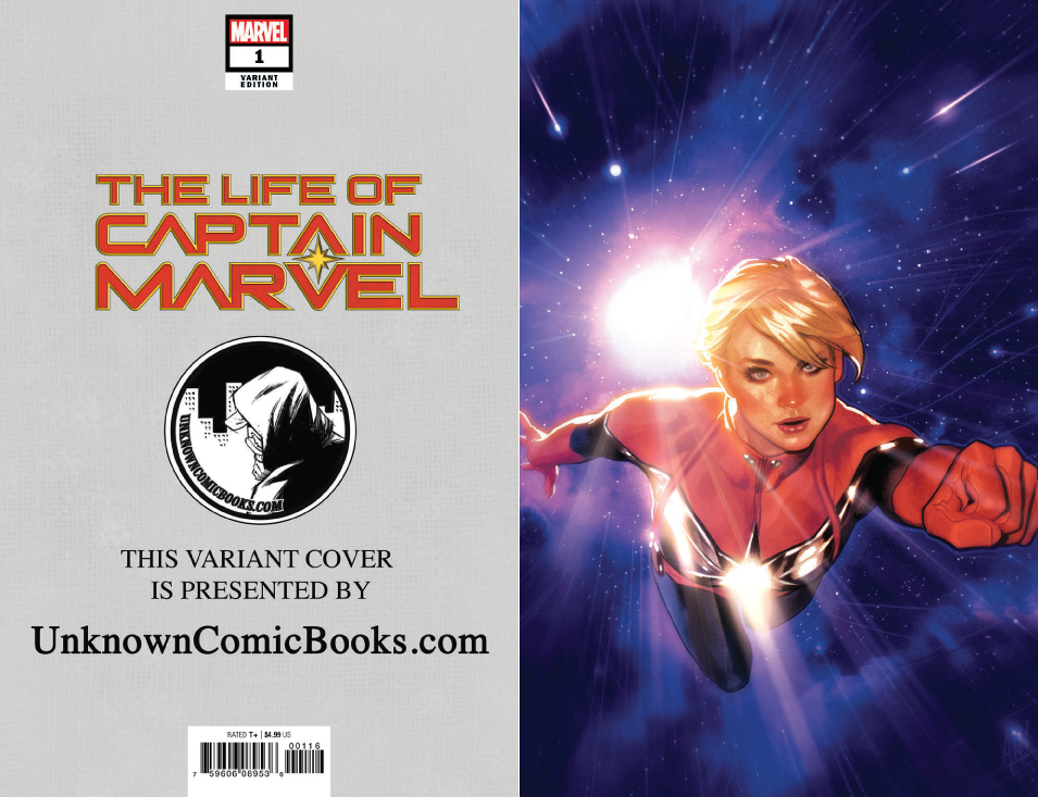 Life Of Captain Marvel 1 2018 Adam Hughes Virgin Variant (07/18/2018)