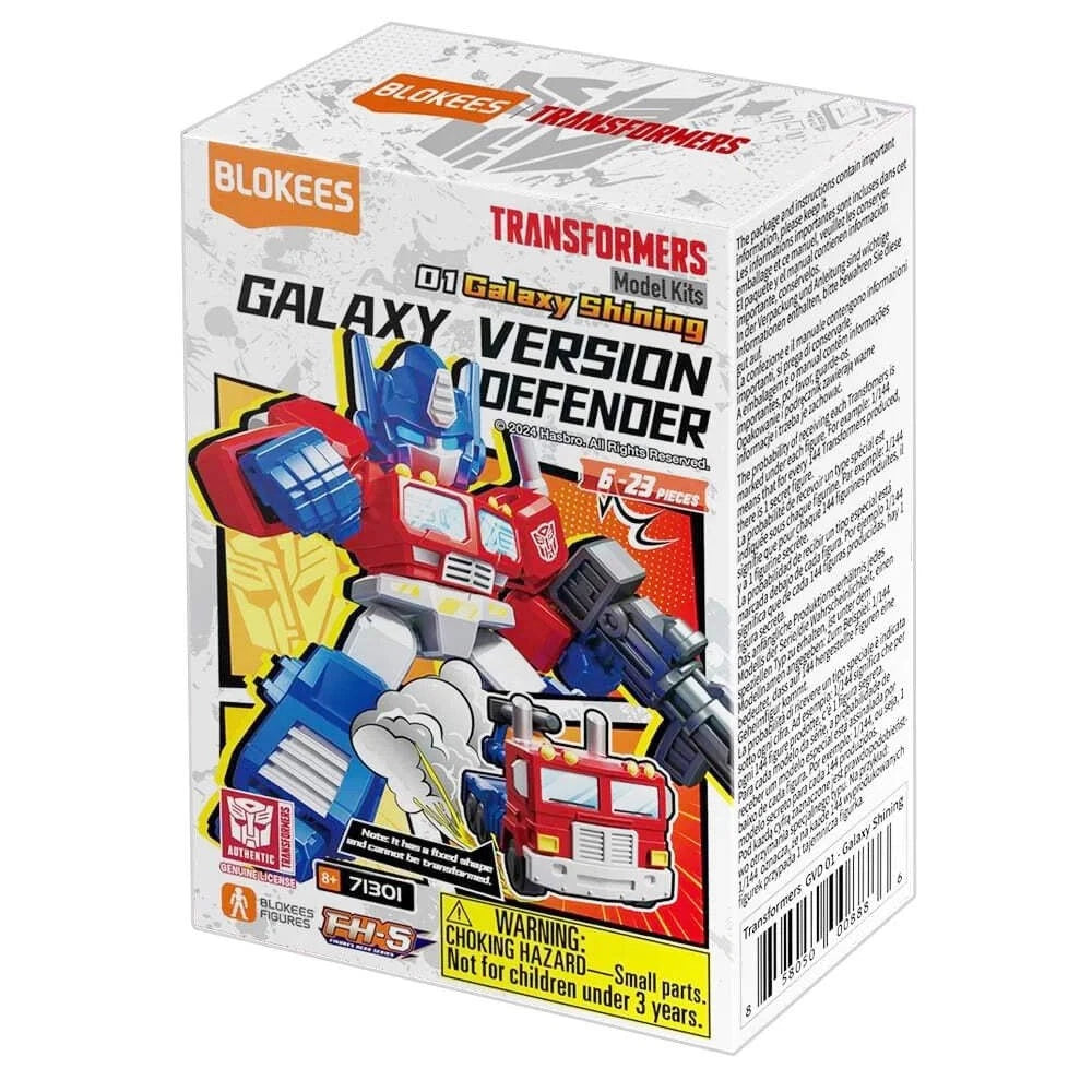Blokees Transformers Defender Version 01 Shattered Alliance