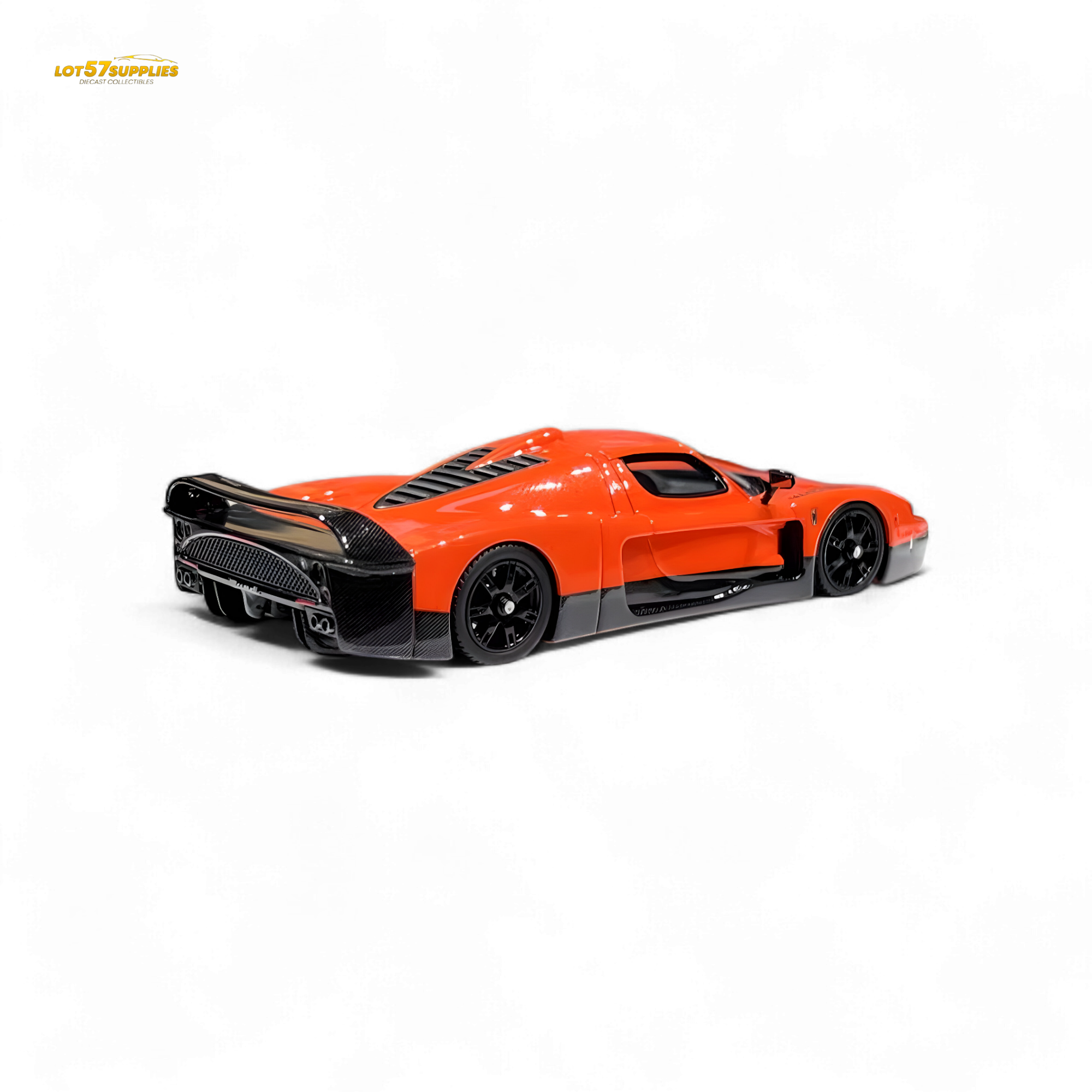 YM Model Maseti MC12 Stradale Corsa 2-Tone Orange - Carbon FIber - Resin 1:64