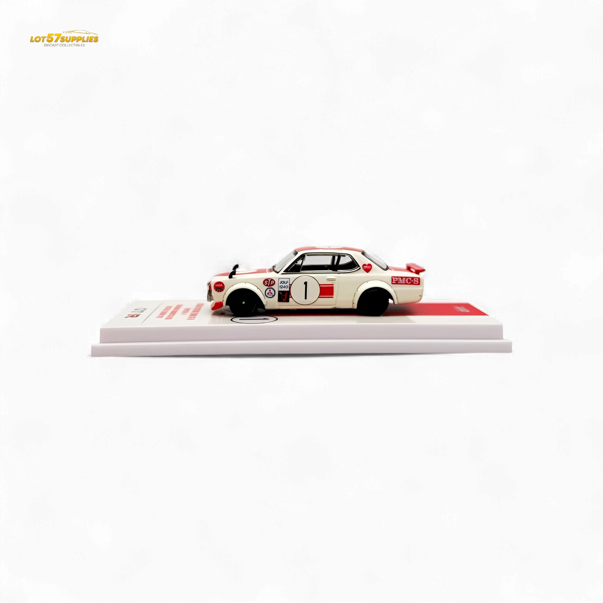 Inno64 Nissan Skyline 2000 GT-R KPGC10 #1 Takahashi Kunimitsu Fuji Masters 1971 1:64