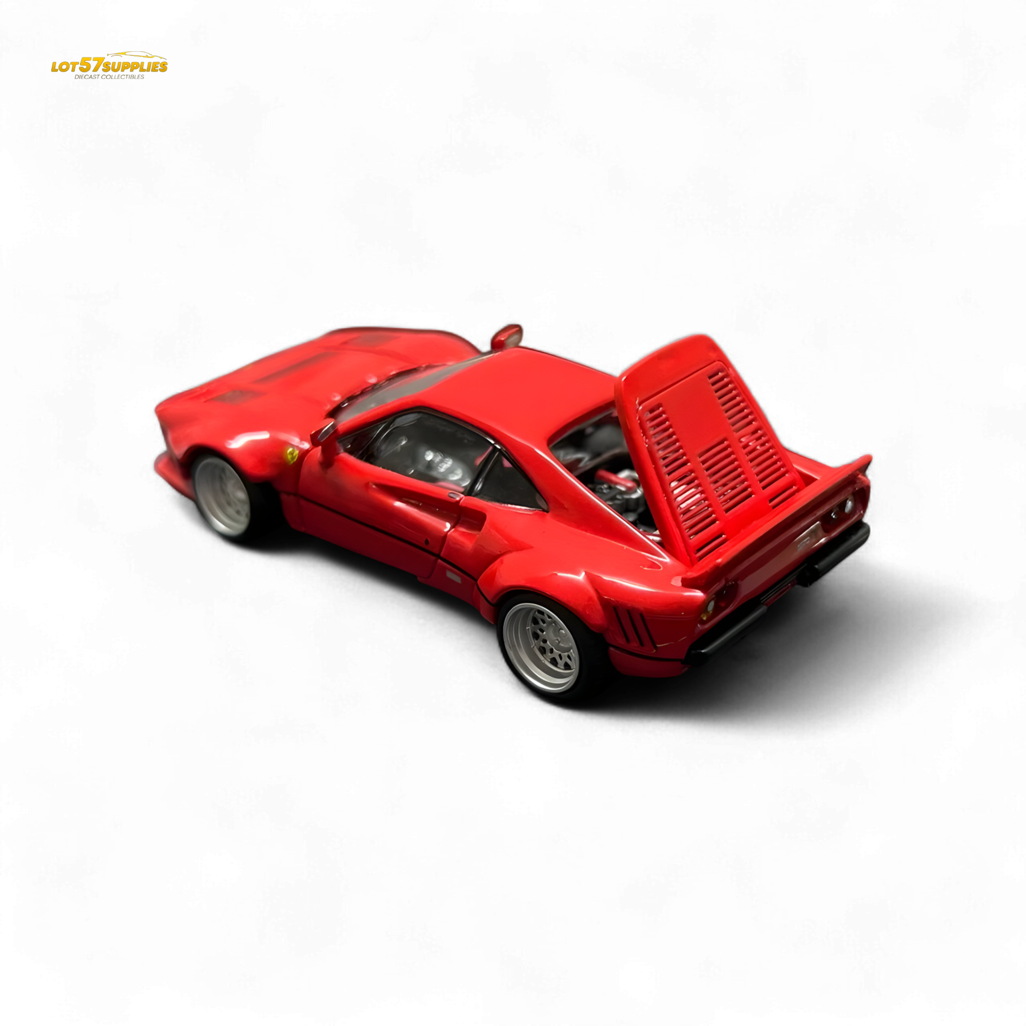 Hone Model 64 288GTO Wide-Body - Red 1:64
