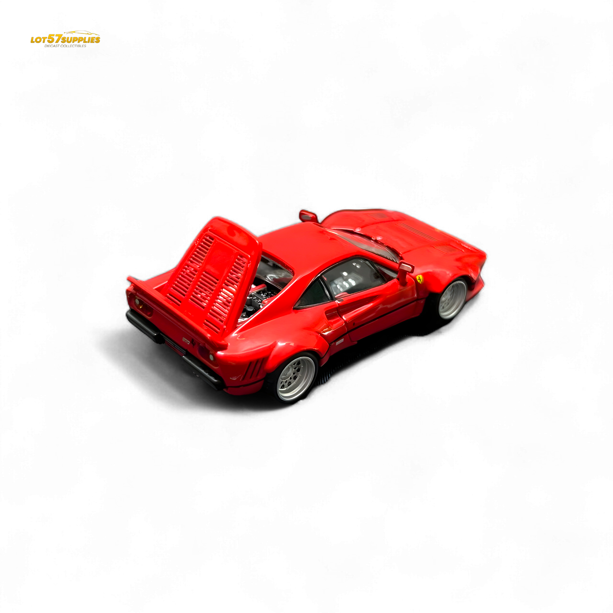 Hone Model 64 288GTO Wide-Body - Red 1:64