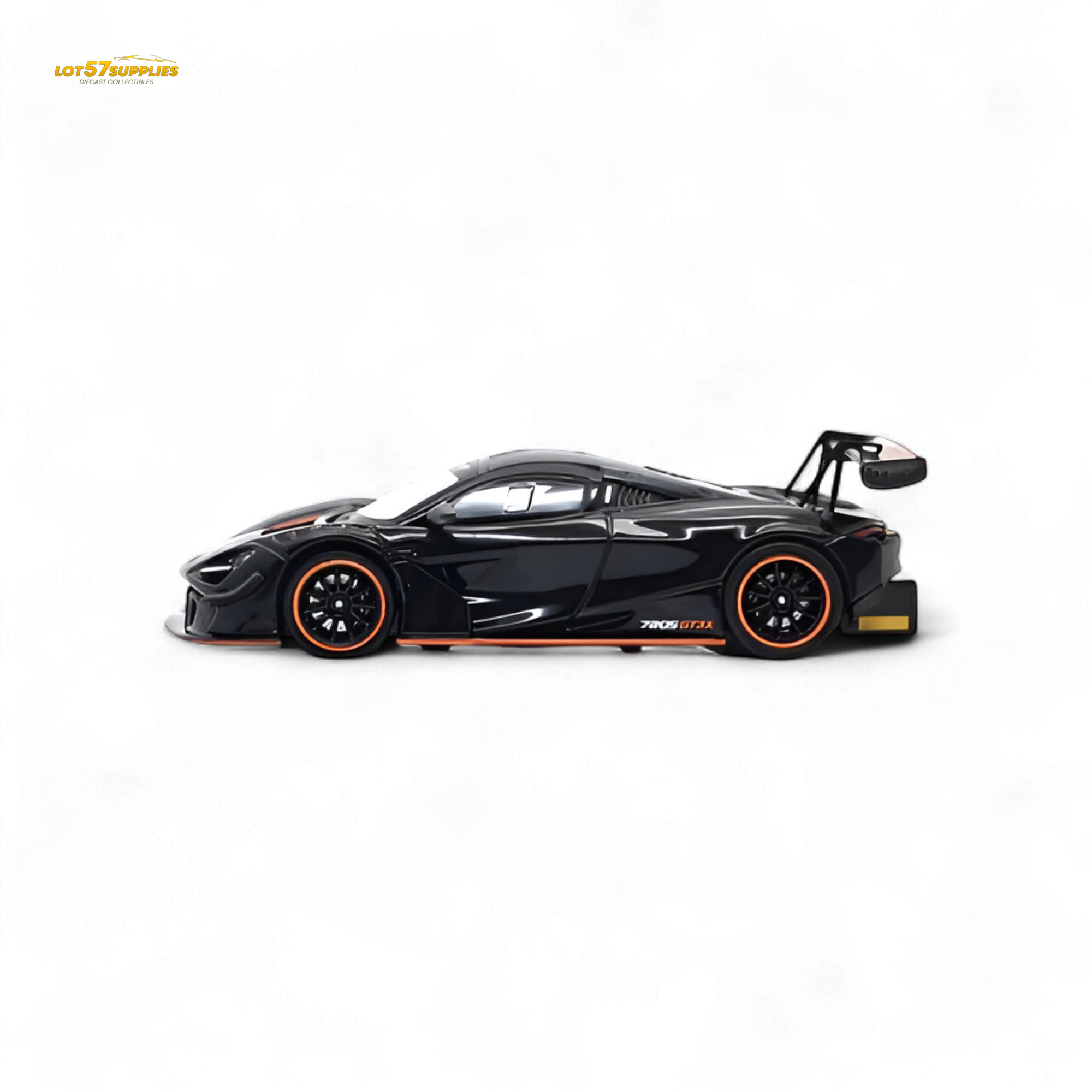 CM MODEL McLaren 720S GT3X Black 1:64