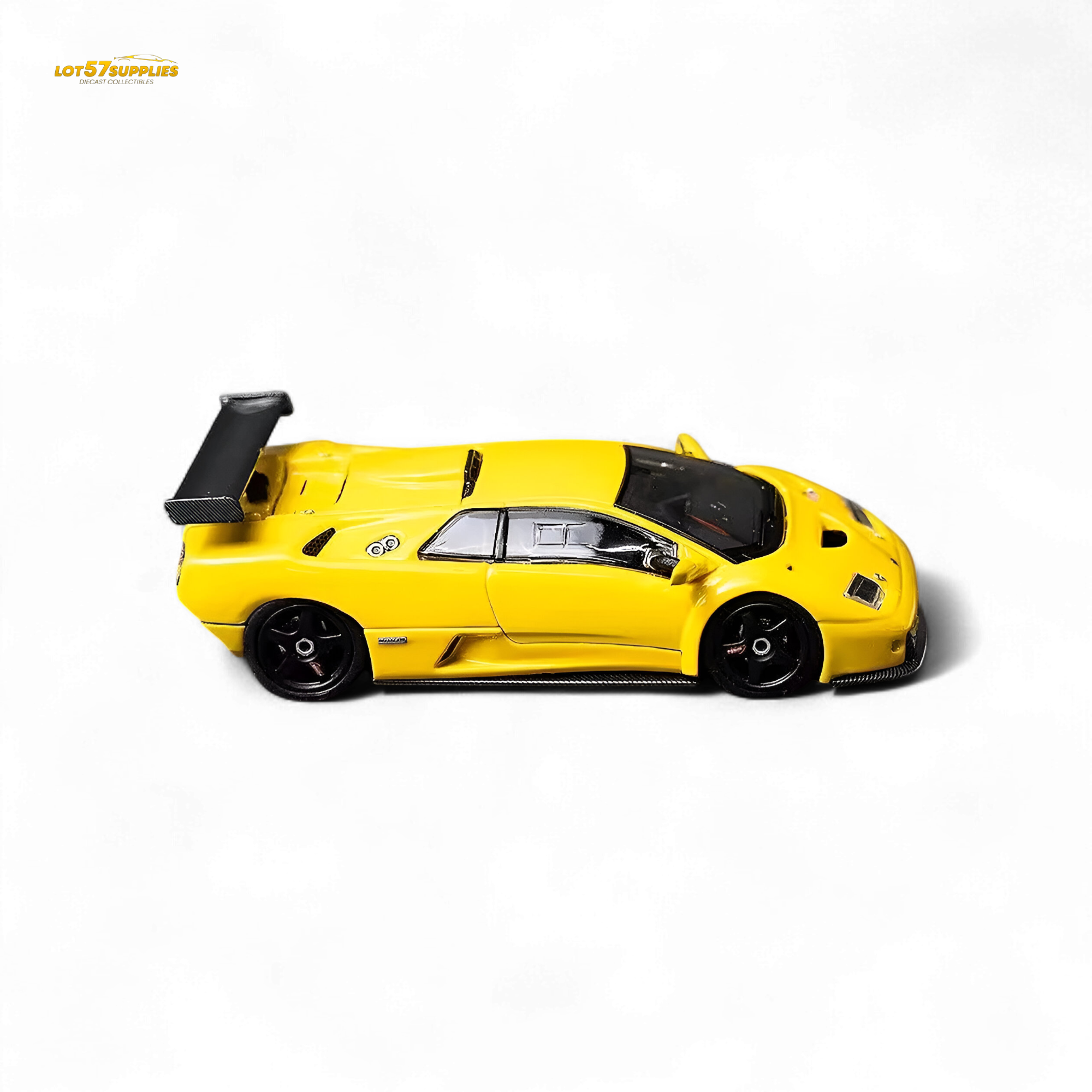 DCM Lamborghini Diablo GT-R Yellow Diecast Model 1:64 Limited to 500 Pcs