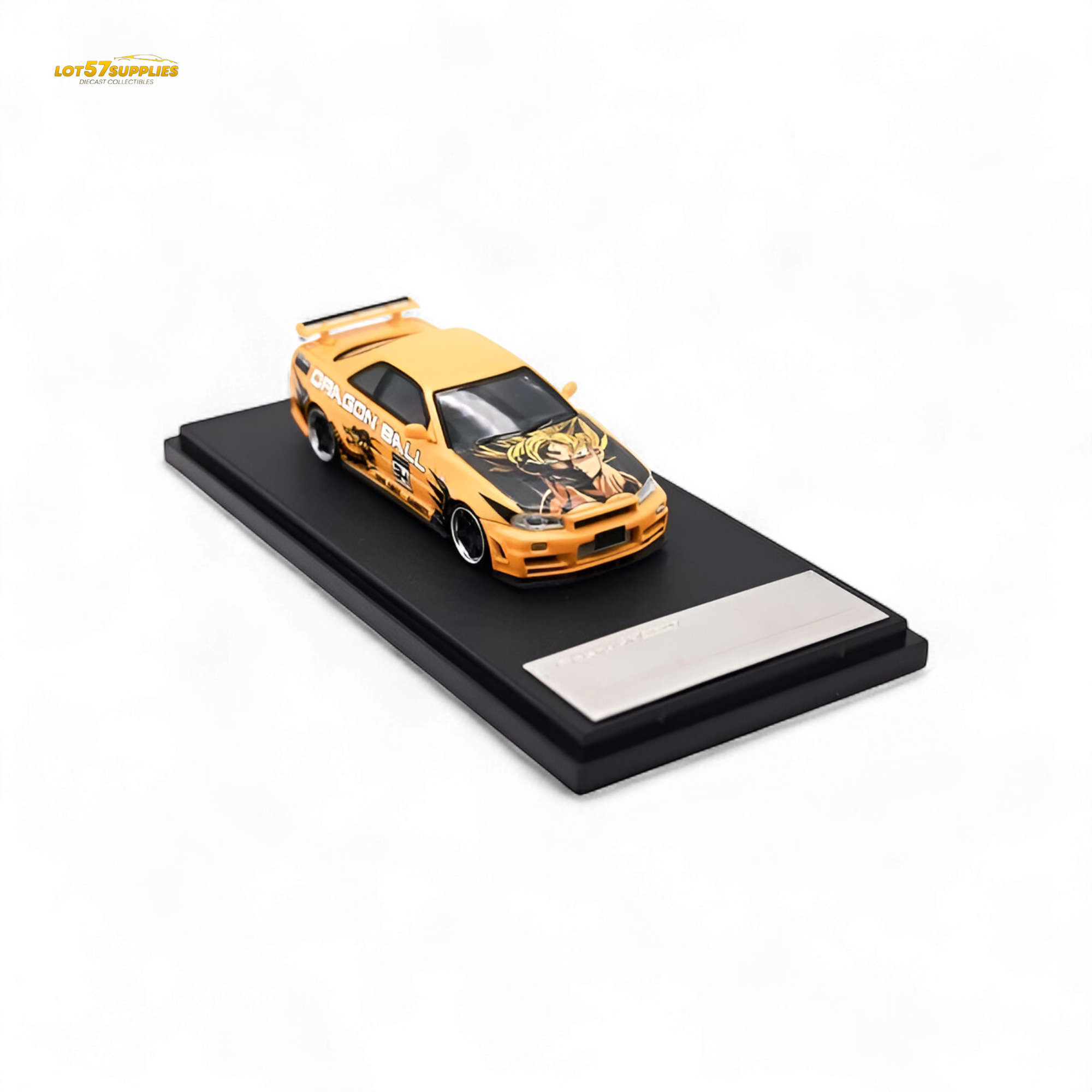 Fast Speed Skyline R34 GT-R - Orange DRAGON Z 1:64