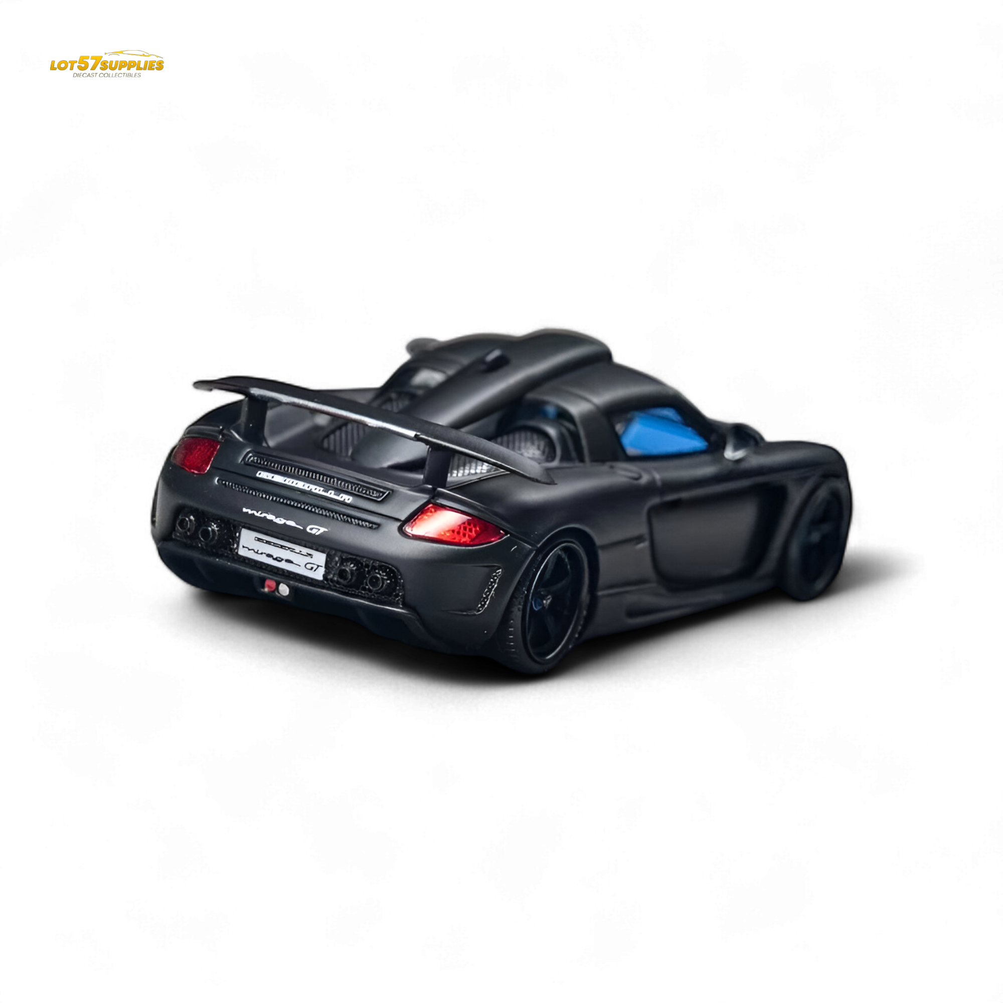 The Laboratory X ZONZO Gemballa Mirage GT MATTE BLACK 1:64 Resin